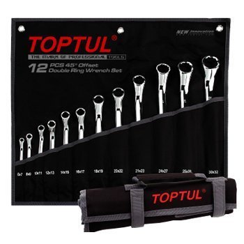 Bộ  cờ lê 2 đầu vòng 45 độ 12 món Toptul GPAH1201