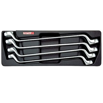 Bộ cờ lê 2 đầu vòng 75 độ 4 món TOPTUL GAAT0403