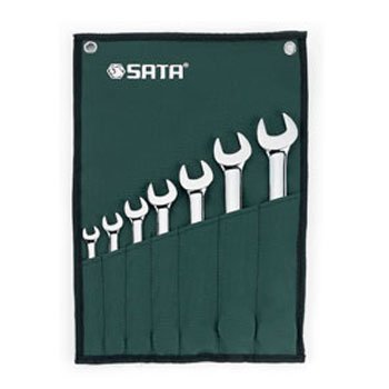 Bộ cờ lê hai đầu miệng 7 chi tiết Sata 09073