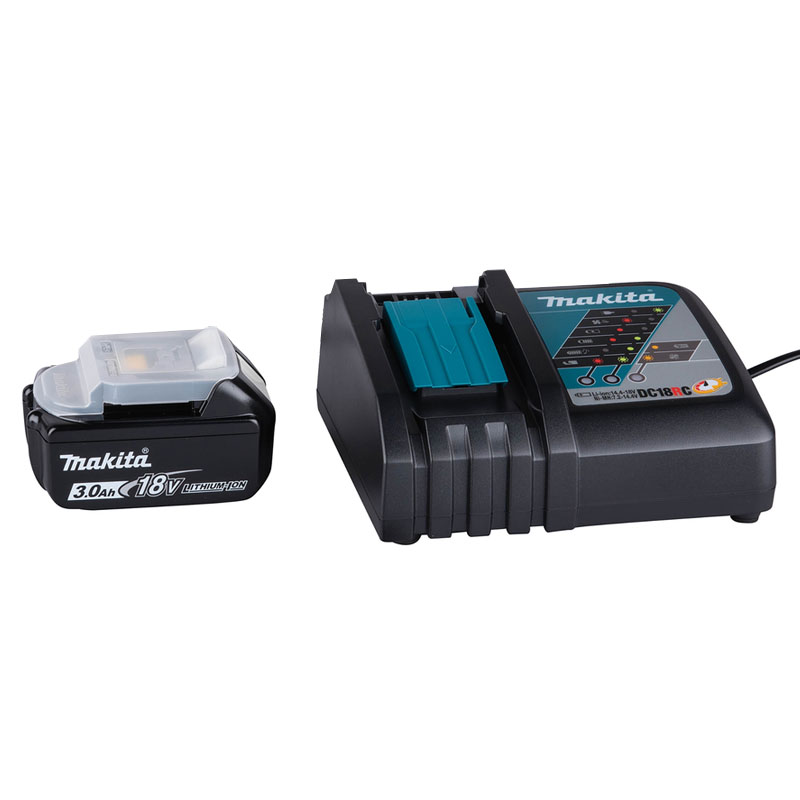 Bộ Combo pin 18V 3.0Ah BL1830B và bộ sạc nhanh DC18RC