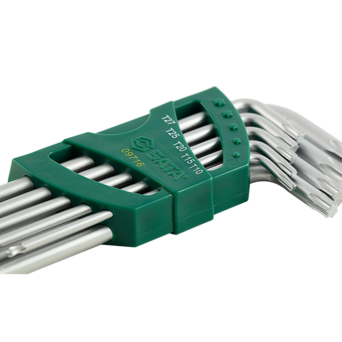 Bộ lục giác sao đầu bi 9 chi tiết Sata 09716