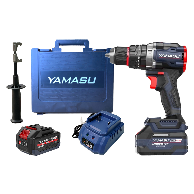 Bộ máy khoan động lực pin 21V Phổ Thông Yamasu M13-160PRO (2 Pin 3A & 1 Sạc)