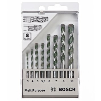 Bộ mũi khoan đa năng 8 cây Bosch 2608680799