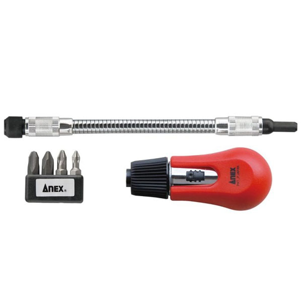 Bộ mũi vít bắt góc hẹp Anex No.353