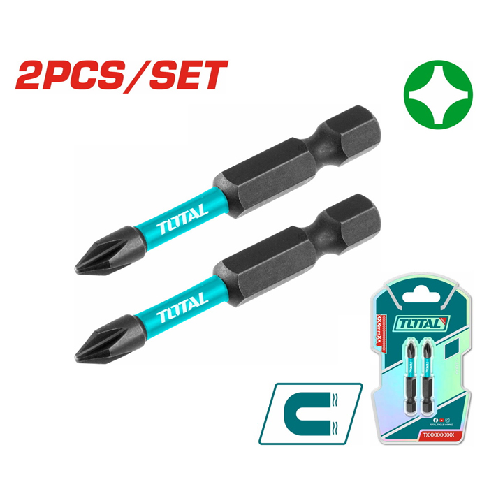 Bộ mũi vít dẹp 2 chi tiết Total TACIM71SL450 SL4x50mm