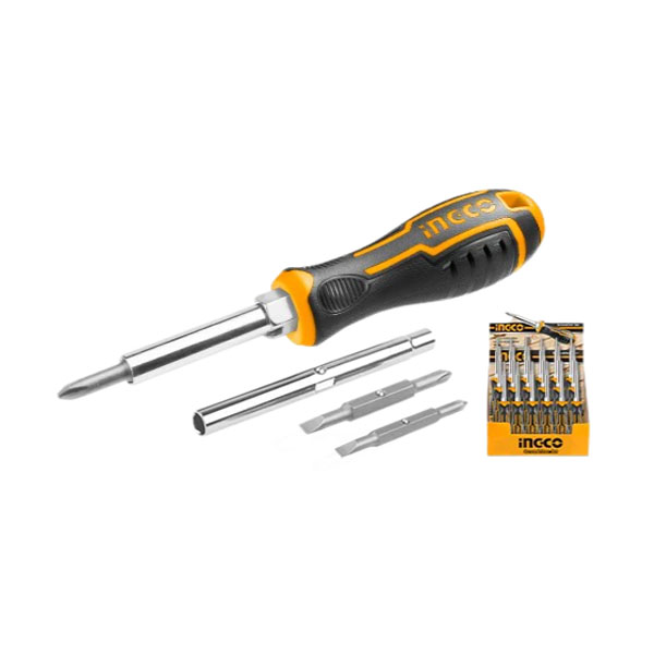 Bộ tua vít 6 đầu Ingco AKISD0608