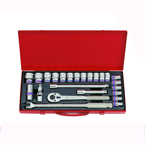 Bộ tuýp 10-32mm 24 chi tiết 1/2 Inch hệ mét Kingtony 4532MR