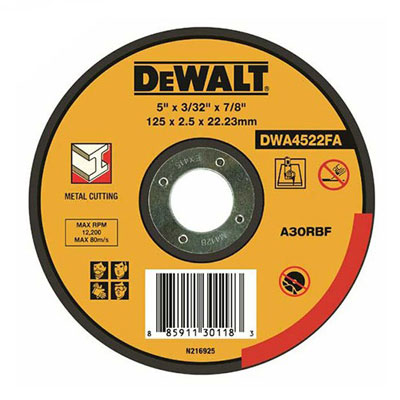 Đá cắt sắt Dewalt DWA4523FA-B1 150X2.5mm