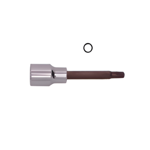 Đầu tuýp gắn mũi bông dài 12 cạnh M10 x 100mm Asaki AK-7236