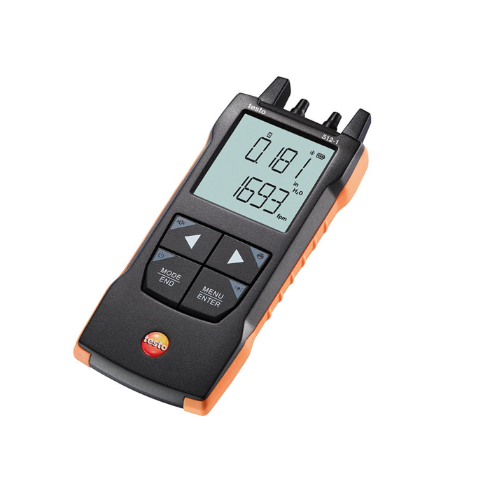 Dụng cụ đo chênh lệch áp suất kỹ thuật số Testo 512-1