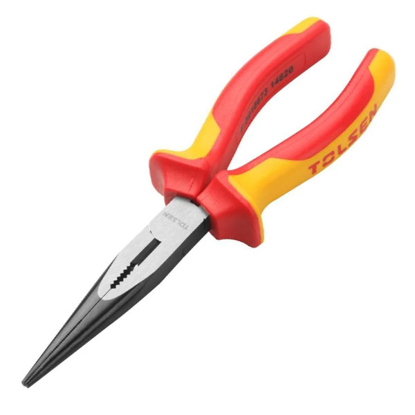 Kìm nhọn cách điện 1000V Tolsen V16098 (8 inch)