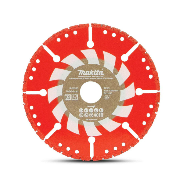 Lưỡi cắt kim cương phân đoạn 100x2.7x16mm Makita B-66933