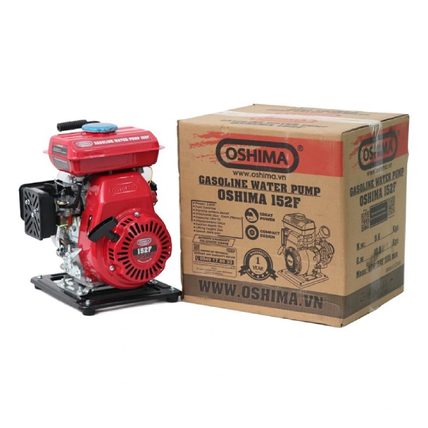 Máy Bơm Nước Chạy Xăng 4 Thì 2.5HP Oshima 152F