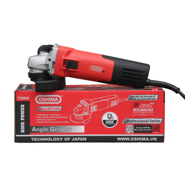 Máy mài góc 750W Oshima M750B