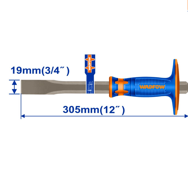 Mũi đục dẹp nguội WadFow WCC2311 19x16x305mm