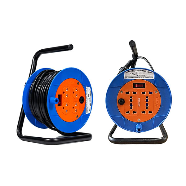 Ổ cắm điện rulo 15m loại nhỏ 15A Lioa QN15-3-15A