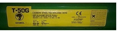 Que hàn Tig sắt 2.4mm Kiswel T-50G-2.4 (5 Kg)