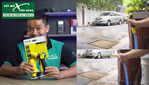 [Review] Bộ Súng Phun Nước Tưới Cây 4 Món Karcher: Tăng Mạnh Lực Nước, Build Cao Cấp Đến Từ Đức