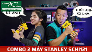 [Review] Chỉ 3.2 Triệu Có Ngay Cặp Máy Khoan Bắn Vít 12V Stanley SCHI121S2FK Cực Mạnh, DIY Ngon Lành