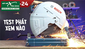 [Review] Máy Cắt Sắt Bosch GCO 14-24 Liệu Có Ngon Trong Tầm Giá Hơn 3 Triệu: Công Suất 2400W, Khởi Động "Cứng"