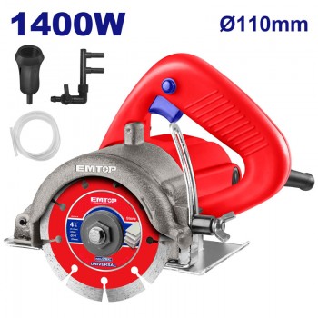 110mm Máy cắt gạch 1400W Emtop EMCT14001