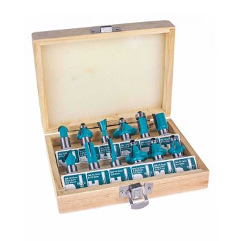 Bộ 12 mũi phay gỗ 1/2'(12.7mm) TACSR0102121