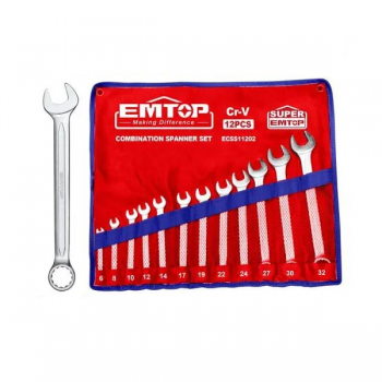 Bộ cờ lê kết hợp Emtop ECSS11202