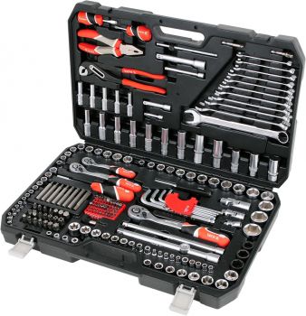 Bộ đồ nghề sửa chữa ôtô chuyên dụng 225 Món 1/4", 3/8" & 1/2" Yato YT-38941