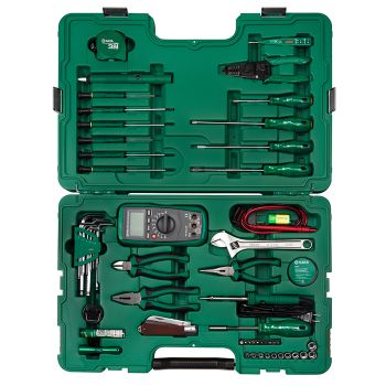 Bộ dụng cụ sửa chữa điện 56 chi tiết Sata 09535