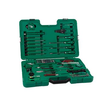 Bộ dụng cụ sửa chữa điện 56 chi tiết Sata 09535