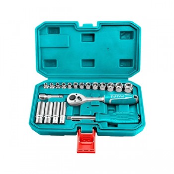 Bộ khẩu 20 chi tiết Total THT141201 1/4"