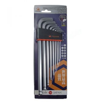 Bộ lục giác đầu bi hệ m dài Fujiya LB330-9S