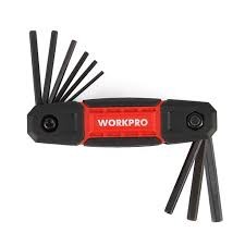Bộ lục giác gấp gọn hệ inch Workpro WP222029