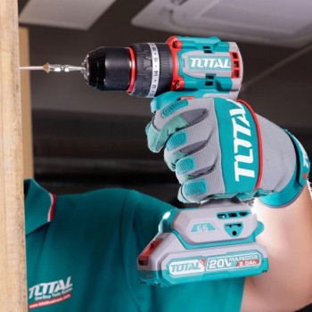 Bộ máy khoan động lực dùng pin 20V Total THKTHP11652 (165 món phụ kiện)