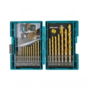 Bộ mũi khoan HSS-TIN 1.5MM-10MM Makita B-67795