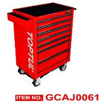 Bộ tủ dụng cụ 7 ngăn xanh 157 chi tiết Toptul GCAJ0061