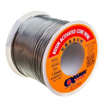 Chì hàn 1.2mm Asahi Sn60Pb40 CF-10 (Cuộn 500g)