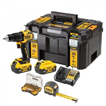 Combo máy khoan pin DCD709 Dewalt DCZ100P2KT-QW