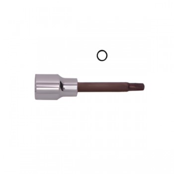 Đầu tuýp gắn mũi bông dài 12 cạnh M10 x 100mm Asaki AK-7236