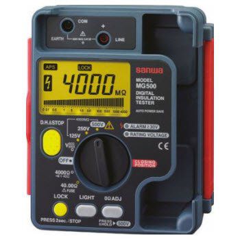 Đồng hồ đo điện trở cách điện Sanwa MG500