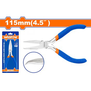 Kềm mũi cong mini 4.5" Wadfow WPL0955