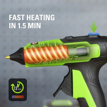 Máy bắn keo dùng Pin 24V Greenworks ‎HGG901