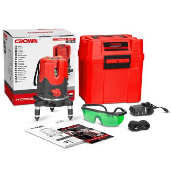 Máy cân mực laser tia đỏ Crown CT44024