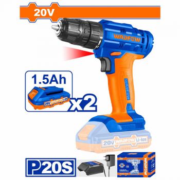 Máy khoan dùng pin 20V Wadfow WCDP512 (Kèm 2 Pin)