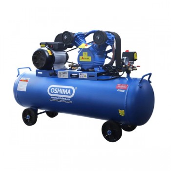 Máy nén khí có dầu điện 1 pha dây đồng Oshima 140L-3.0HP