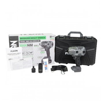 Máy vặn bu lông dùng pin 21V Hukan HM21-G2- IWB1034BL (Chưa Pin & Sạc)