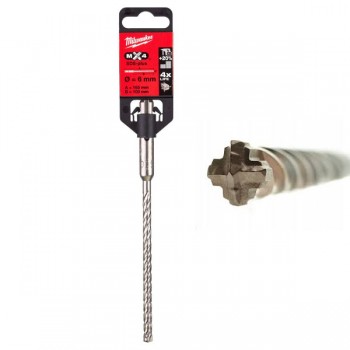Mũi khoan bê tông 4 cạnh SDS Plus MX4, 6x165mm Milwaukee 4932352012