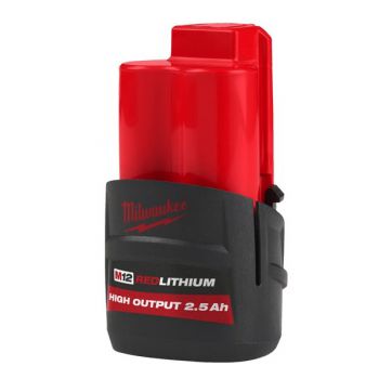 Pin 12V 2.5Ah Milwaukee M12 HB2.5