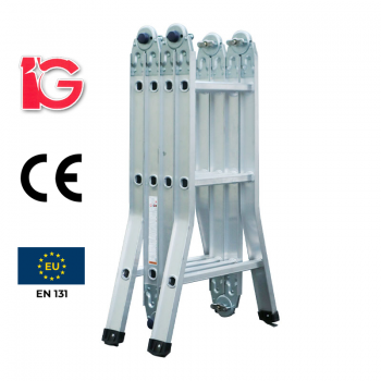 Thang Nhôm Gấp 4 Khúc Hàn Quốc IG MLA-38