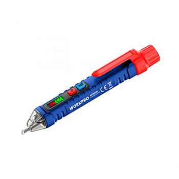 Tuốc nơ vít thử điện đèn báo 2 màu Workpro WP295004